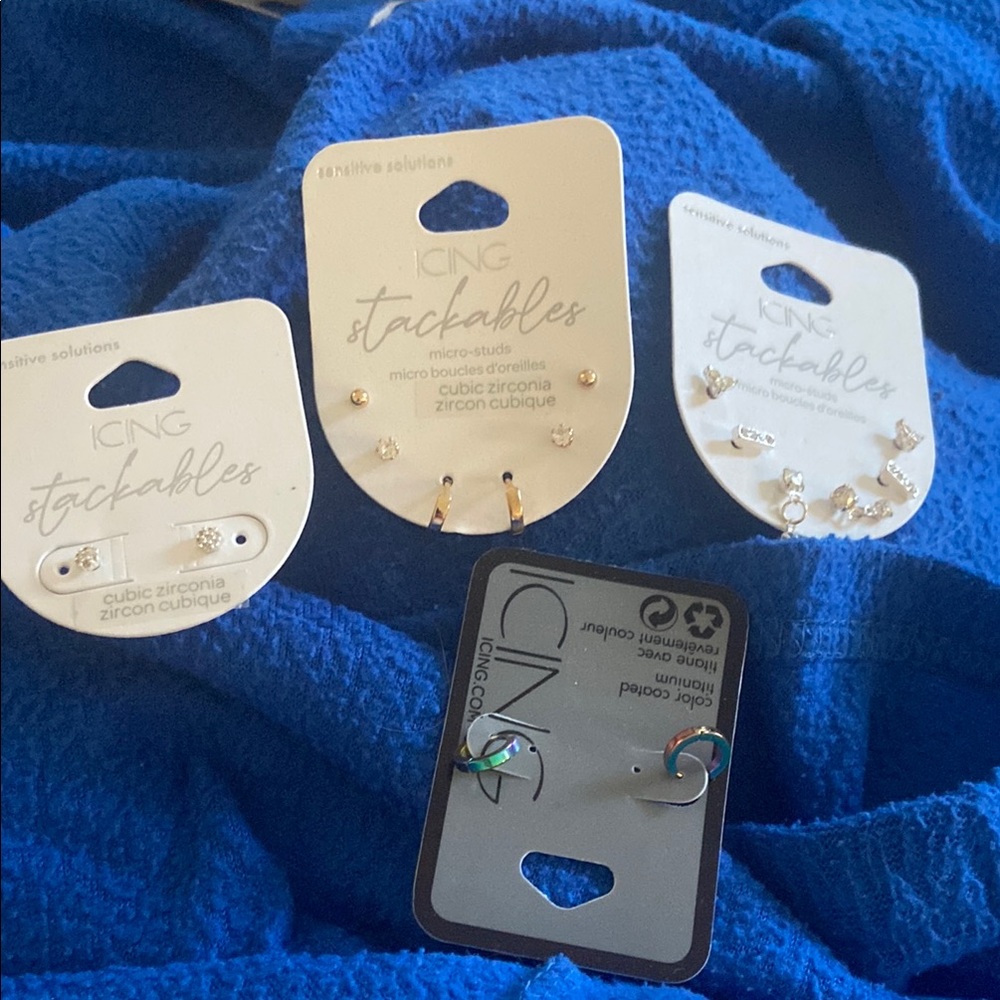 Icing Stackables Earrings Sets